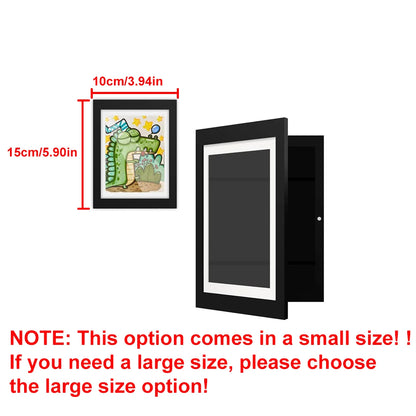 Magnetic Front-Open Kids Art Frames for Easy Display of Posters, Photos, Drawings, and Paintings - Home Decor Solution