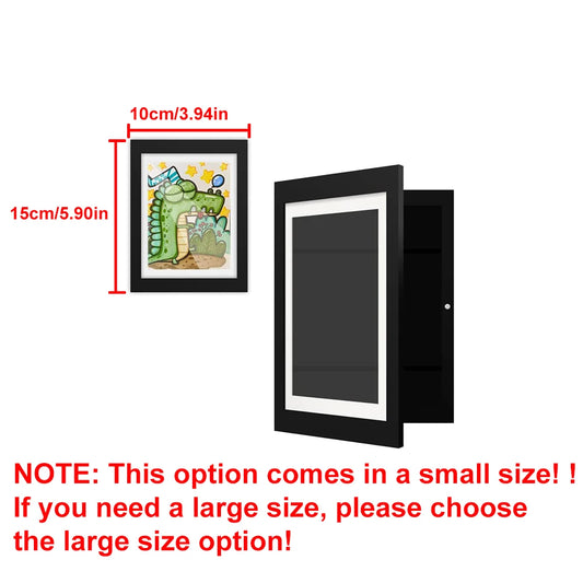 Magnetic Front-Open Kids Art Frames for Easy Display of Posters, Photos, Drawings, and Paintings - Home Decor Solution